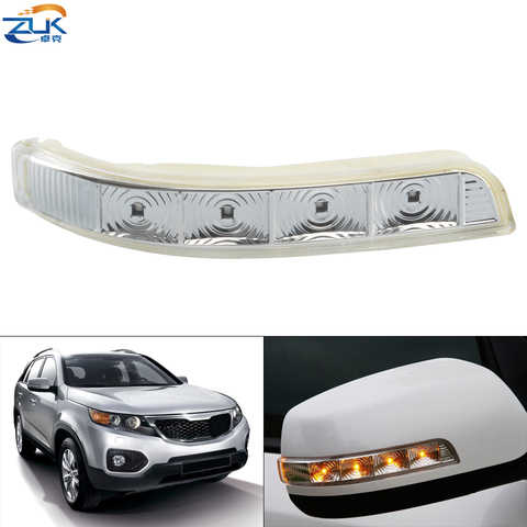 Rearview Mirror LED Turn Signal Light Wing Mirror Flasher For KIA Sorento XM 2009 2010 2011 2012 2013 2014 Side Mirror Repeater ► Photo 1/6