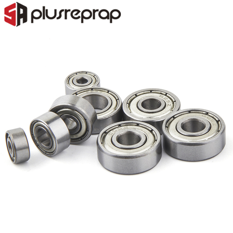 10pcs 3D Printer Moving Parts BB603ZZ 623ZZ 624ZZ 625ZZ 685ZZ 688ZZ 606ZZ 608ZZ 608RS Ball Bearing ► Photo 1/2