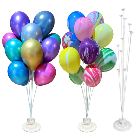 Ballons Accessories Balloon Holder Stand Balloon Arch Chain Sealing Clip Glue Dot Baby shower Wedding Birthday Party Decorations ► Photo 1/6