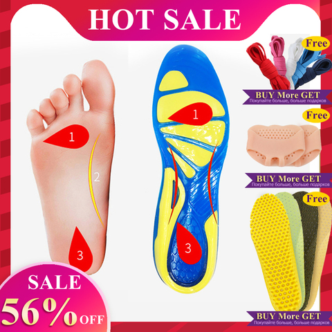 slaap Beheren bovenstaand Price history & Review on EID Silicone Gel Insoles Foot Care for Plantar  Fasciitis orthopedic Massaging Shoe Inserts Shock Absorption Shoe pad  Unisex | AliExpress Seller - EiD Official Store | Alitools.io