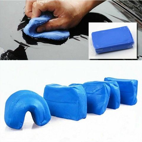 2PCS Car Clay Bar Kit Auto Vehicle Detailing Magic Cleaning Remove Wash  Blue Mud