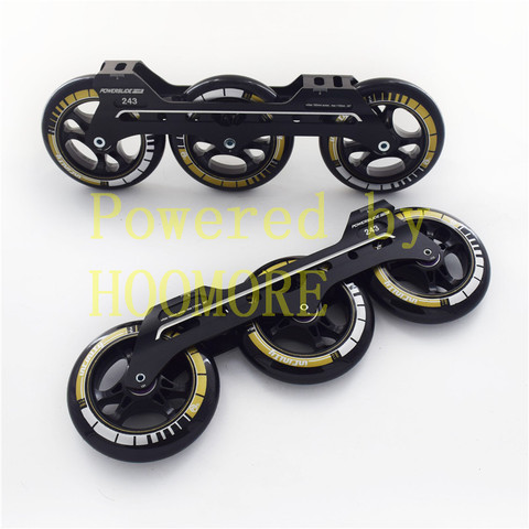 Powerslide Pleasure Tool 243mm 3X110mm Inline Roller Skates Frame PS 85A 110mm 3 wheels Skating Base FSK Slalom Boot 150mm 165mm ► Photo 1/4