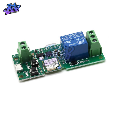 eWelink WiFi Switch Relay Shield Inching/Self-locking Relay Module DC 5V-12V for Alexa Google Home Smart Home ► Photo 1/6