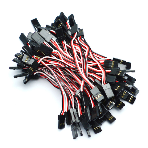 5pcs/lot 10cm Servo Extension Lead Wire Cable MALE TO MALE KK MK MWC flight control Board For RC Quadcopter ► Photo 1/6