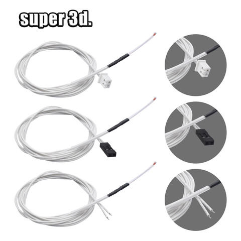 Resistor 100K ohm NTC 3950 Thermistors Thermal Sensors with Dupont/XH2.54 for 3D Printer Reprap Parts Temperature heater cable ► Photo 1/6