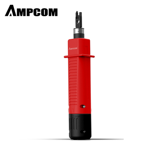 Punch Down Tool, AMPCOM 110 Type Network Cable Tool with Two Blades Telephone Impact Terminal Insertion Tools ► Photo 1/6