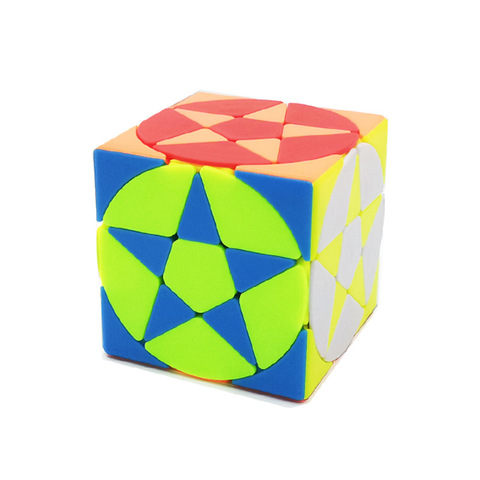 Magic Pentacle Cube Profissional Strange-shape Stars Pentagram Magic Cube Competition Speed Puzzle Cubes Toys For Children Kids ► Photo 1/5