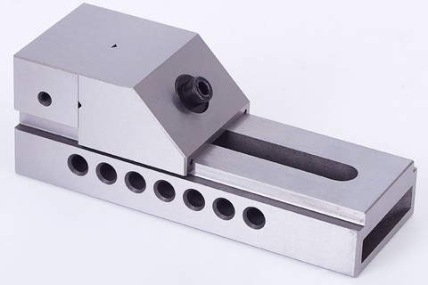 QKG100 precison tool vise, machine vise, high accuracy 0.005mm, width of vise: 100mm ► Photo 1/2