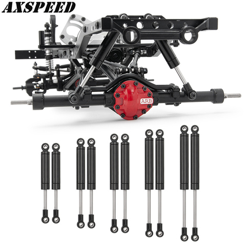 80-120mm Black Aluminum Aolly Climbing car Shock Absorber Springs Set for SCX10 TF2 RC Rock Crawlers Accessory ► Photo 1/6