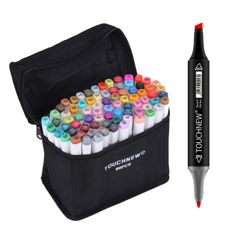 TouchFIVE Markers Pen Set Color Animation Sketch Marker Dual Head Drawing Art Brush Pens Alcohol Based with 6 Gifts - Price history & Review AliExpress Shang Hai Painting Store | Alitools.io