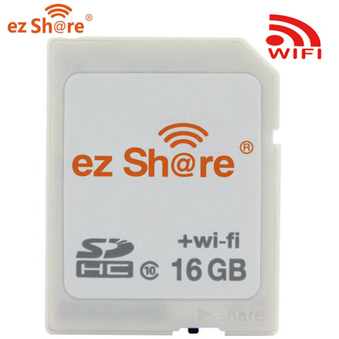 Ez Share WiFi Wireless Micro SD Card Adapter Flash Micro SD HC 16GB 32GB 64GB Class 10 Camera WiFi HD 1080P Card Mini Controller ► Photo 1/6