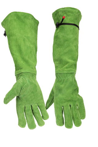 KIM YUAN  Leather Welding Gloves - Heat/Fire Resistant, Perfect for Gardening/Tig Weld/Beekeeping/BBQ ► Photo 1/3