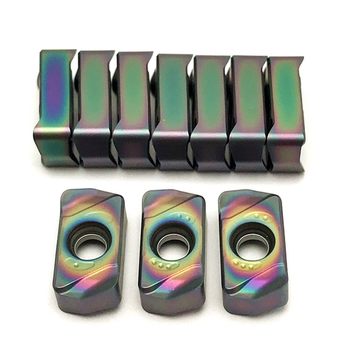 LNMU0303ZER Carbide Inserts High Quality Fast Feed Milling Blades cnc Lathe Mill Cutter Tool LNMU 0303 Milling tools Hard Alloy ► Photo 1/6