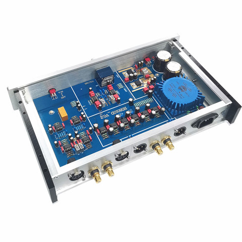 mbl6010d preamp  preamplifier  for power amplifier JRC5534 AD797  RCA XLR Balanced input output ► Photo 1/6