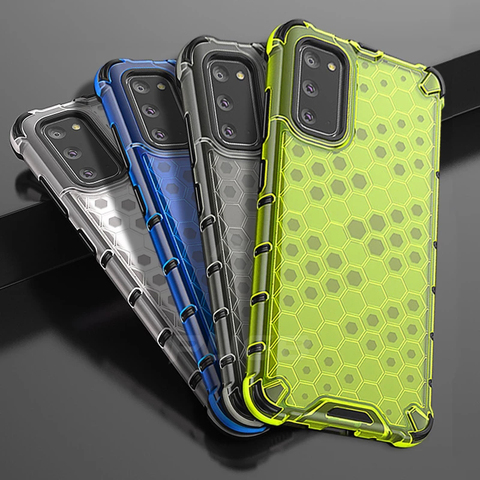 Shockproof Hybrid Armor Case for Samsung Galaxy Note 20 Ultra A50 A70 Honeycomb Cover for Samsung A51 A71 S20 S10 Plus A21S A40 ► Photo 1/6