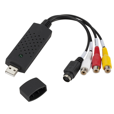 Portable Easy to cap USB2.0 Audio Video Capture Card Adapter VHS To DVD Video Capture Converter For Win7/8/XP/Vista ► Photo 1/5