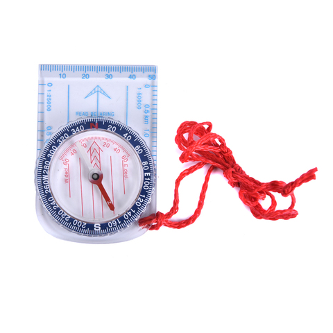 Outdoor Camping Directional Cross-country Race Hiking Special Compass Baseplate Ruler Map Scale Compass Night Bussola ► Photo 1/5