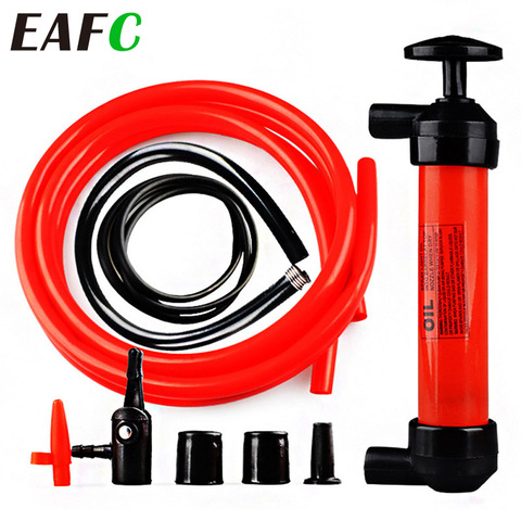 1pc Portable Manual Oil Pump Hand Siphon Tube Car Hose Liquid Gas Transfer Sucker Suction High Quality Inflatable Pump ► Photo 1/6