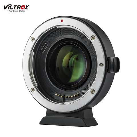 Viltrox EF-EOS M2 Focal Reducer Booster Adapter Auto-focus 0.71x for Canon EF mount lens to EOS M camera M6 M3 M5 M10 M100 M50 ► Photo 1/6