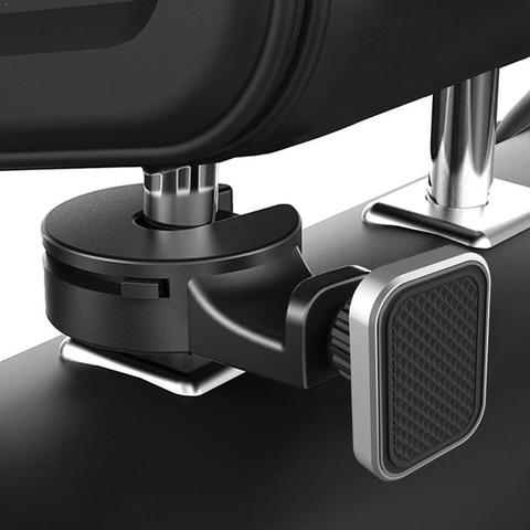 Magnetic Car Phone Holder Hook Back Seat Headrest Universal Soporte iPad For iPhone Holder Stand Magnet Mount I8U5 ► Photo 1/6