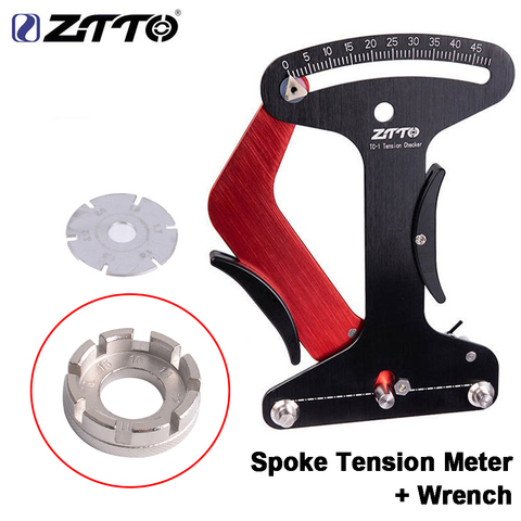 ZTTO CNC Bicycle Tool Spoke Tension Meter For MTB Road Bike Wheel Spokes Checker Reliable Indicator Accurate and Stable TC-1 ► Photo 1/6
