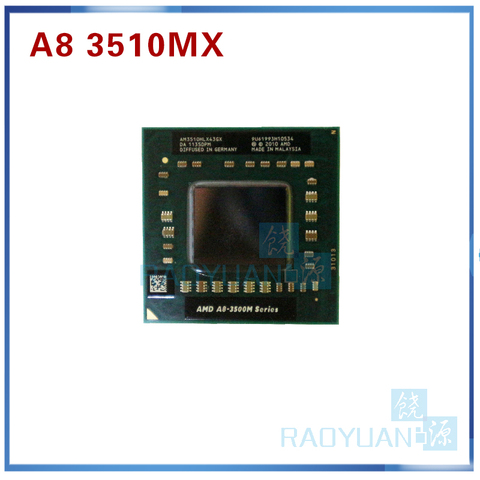 AMD Quad-Core A8-3510MX A8 3510MX AM3510HLX43GX Laptop CPU Central 1.8GHz/4M/Quad Core FS1 notebook APU for Notebooks laptop ► Photo 1/1