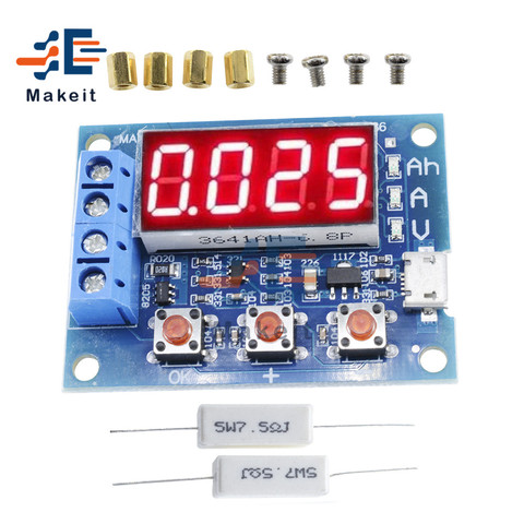 LED Digital Display ZB2L3 Battery Tester 18650 External Load Lithium Battery Test Resistance Lead-acid Capacity Discharge Meter ► Photo 1/6
