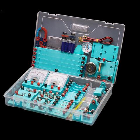 School Physics Labs Basic Electricity Discovery Circuit and Magnetism Experiment kits for Junior Senior High School ► Photo 1/6