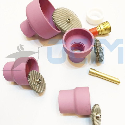 12# 14# 16# 24#  Ceramic Cup Complete Kit for 9, 20, & 25 Series TIG Torches ► Photo 1/6
