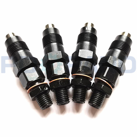 High Quality 4 pcs Fuel Injector Nozzle Set WL WLT WL-T WL02-13-H50 105148-1480 forMazda PROCEED B-SERIE BRAVO UN 2500 2.5D/TD ► Photo 1/6
