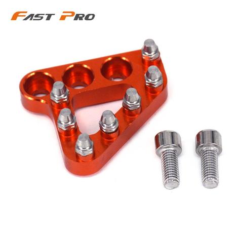 Motorcycle Rear Foot Brake Pedal Lever Step Tip Plate For KTM EXC EXCF XC XCF XCW XCFW SX SXF MX 125 250 350 530 Enduro 690 ► Photo 1/6