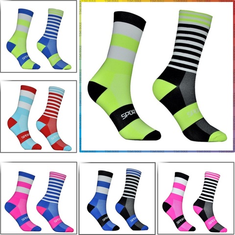 2022 Professional Team Cycling Socks Knee-high MTB Bike Socks High Quality Outdoor Sports Sock Running Socks Basketball Socks ► Photo 1/6