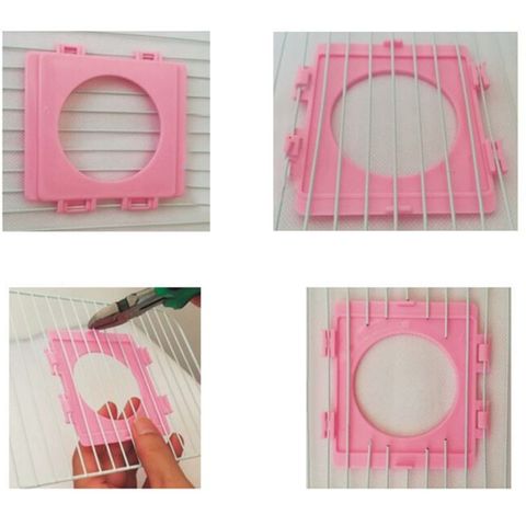 Small Hamster Cage Fittings External Pipe Mouth Baffle Hamsters Toy Cages Tunnel Port Outside Plate ► Photo 1/6