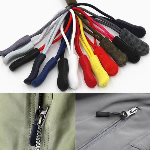 10pcs Zipper Puller End Fit Rope Tag Fixer Zip Cord Tab Replacement Clip For Broken Buckle Travel Bag Suitcase Tent Backpack ► Photo 1/6
