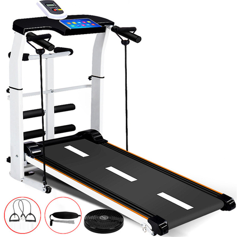 A3 New Treadmill, Folding Mechanical Treadmill, Fitness Treadmill, Multi-function Silent Fitness Equipment Treadmill With Belt ► Photo 1/4