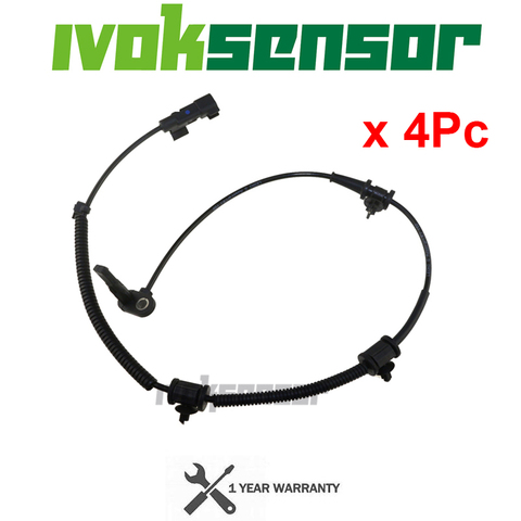 4PCS Front brake Wheel Speed Anti-lock ABS Sensor For Buick Chevrolet Cruze Vauxhall OPEL ASTRA AMPERA ZAFIRA 13329258 12842463 ► Photo 1/6