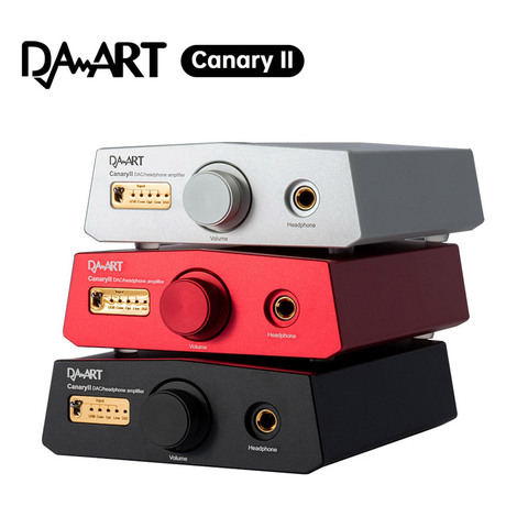 DAART Yulong Canary II ESS9038Q2M DSD512 PCM768KHz CanaryII DAC Decoding Headphone Amplifier ► Photo 1/6
