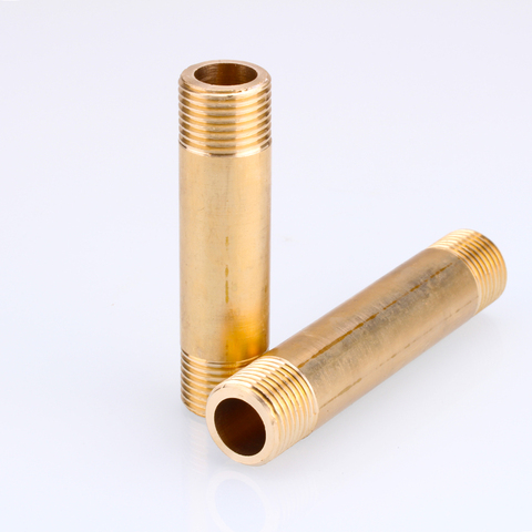 Copper External Wire Direct G1/2 BSP Male Thread Extension Tube Copper Tube External Tooth Thread Copper Joint Accessories ► Photo 1/6