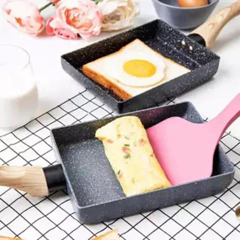 Kitchen Thickened Omelet Pan Non Stick Pan Square Frying Pan Egg