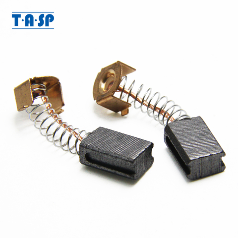 TASP 10 Pairs Carbon Brushes 5x8x12mm For Black Decker G720  Angle Grinder Motor Power tool spare parts ► Photo 1/6