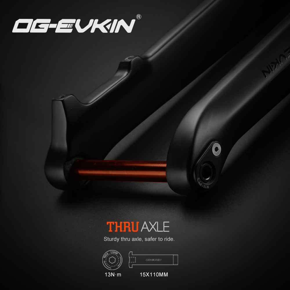 OG-EVKIN FK007 29er Carbon Downhill Fork MTB Bicycle Front