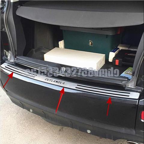 High Quality Stainless Steel Rear Bumper Protector Sill For Mitsubishi Outlander 2006 2007 2008 2009 2010 2011 2012 ► Photo 1/3