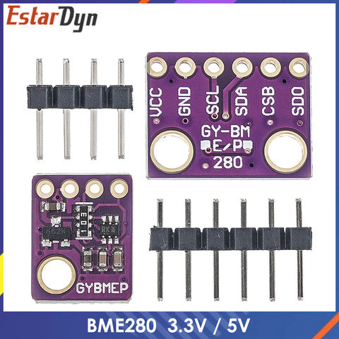 BME280 3.3V 5V Digital Sensor Temperature Humidity Barometric Pressure Sensor Module I2C SPI 1.8-5V BME280 Sensor Module ► Photo 1/6