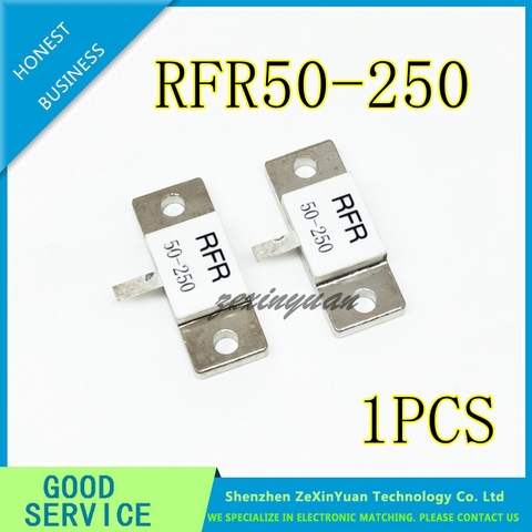 1PCS 100% NEW High Frequency Resistance RFR50-250 RFR 50-250 RFR-50-250 50 Ohms 250W Dummy Load Resistor ► Photo 1/3