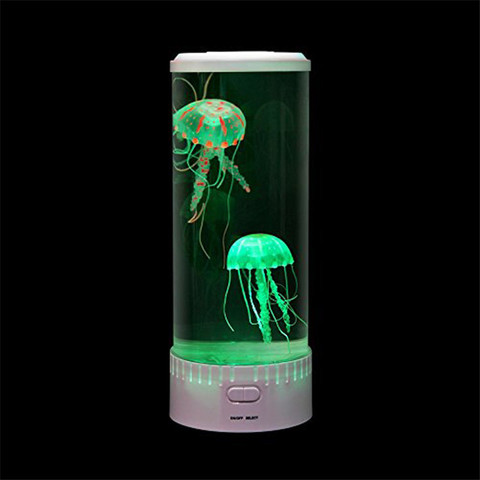 Jellyfish Lamp Led Night Light Bedside Lamp Desktop Atmosphere Color Changing Childen Table USB Powered LED Night Light Hypnotic ► Photo 1/6