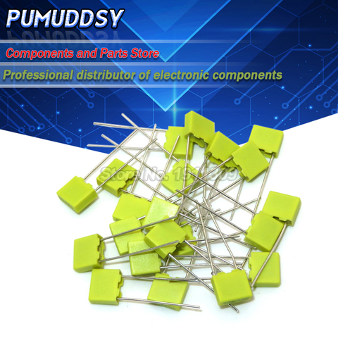 100PCS Polypropylene Safety Plastic Film 100V 1nF ~ 470nF 100nf 220nf 10nf 47nf 22nf 1nf 0.47uf 0.1uf 8.2nf Correction capacitor ► Photo 1/1