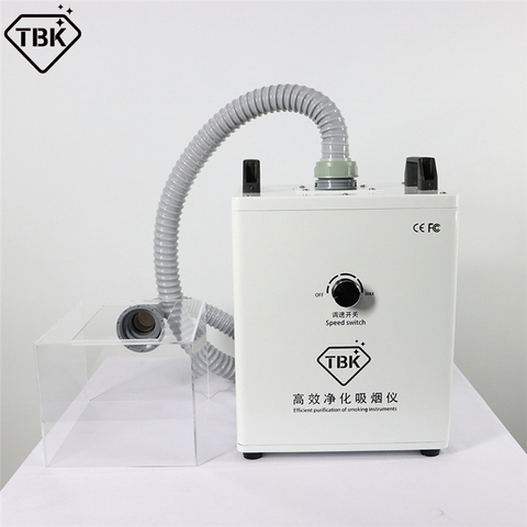 TBK Fume Extractor Soldering Smoke Purifier  Air Dust Cleaner Room Smoke Purification Filter System For Phone Repair ► Photo 1/6