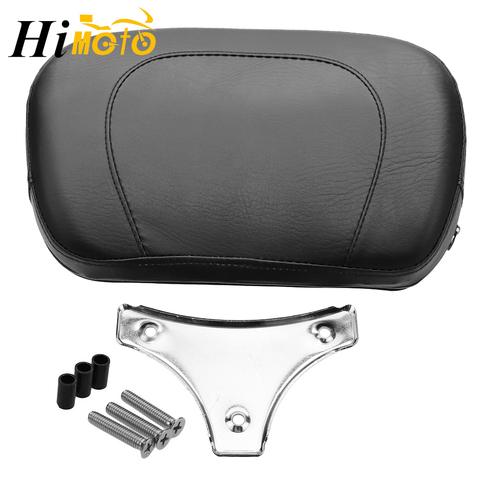 Motorcycle Backrest Sissy Bar Cushion Pad For Harley Touring Street Electra Glide Road King Fat Boy 1997-2022 2017 16 ► Photo 1/6