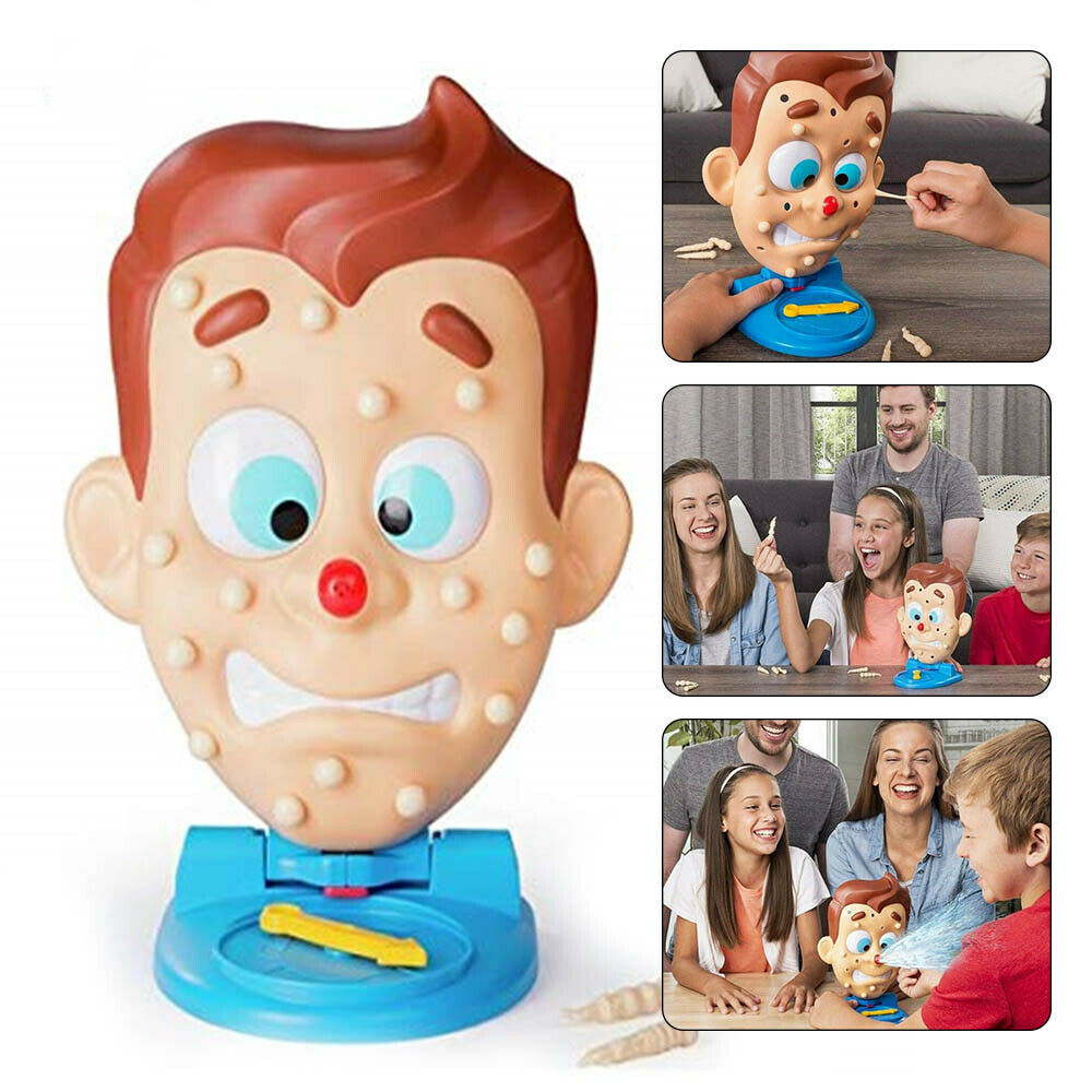 Squeeze Acne Toy Popping Pimple Pete Parent-Child Games Water Spray Gags T*wy 
