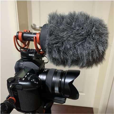 Dead Cat Microphone Furry Rigid Windscreen Muff Mic Wind Cover Fur Filter Outdoor Microphone Windscreen for Rode VideoMic NTG ► Photo 1/6